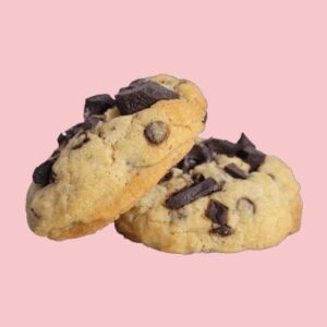 Cookies chocolat noir, fleur de sel