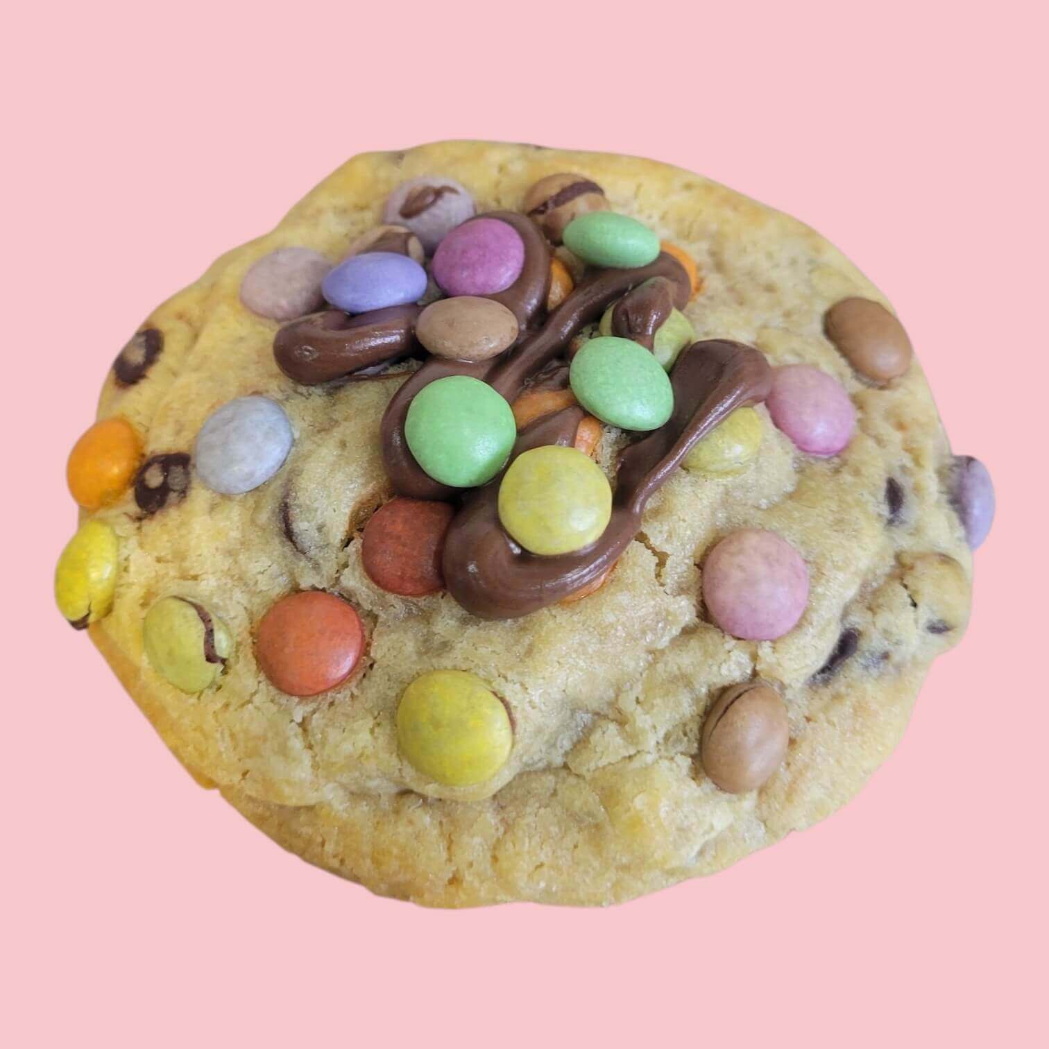 cookies smarties fourré au Nutella