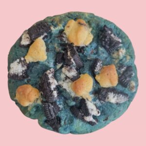cookies monster bleu fourré à la pâte d'oréo