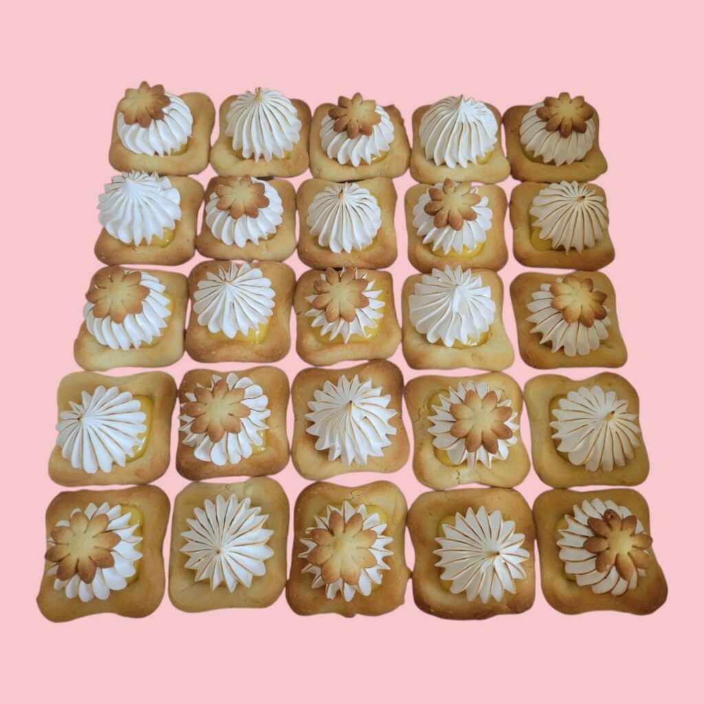 Minis tartelettes aux citrons meringuées
