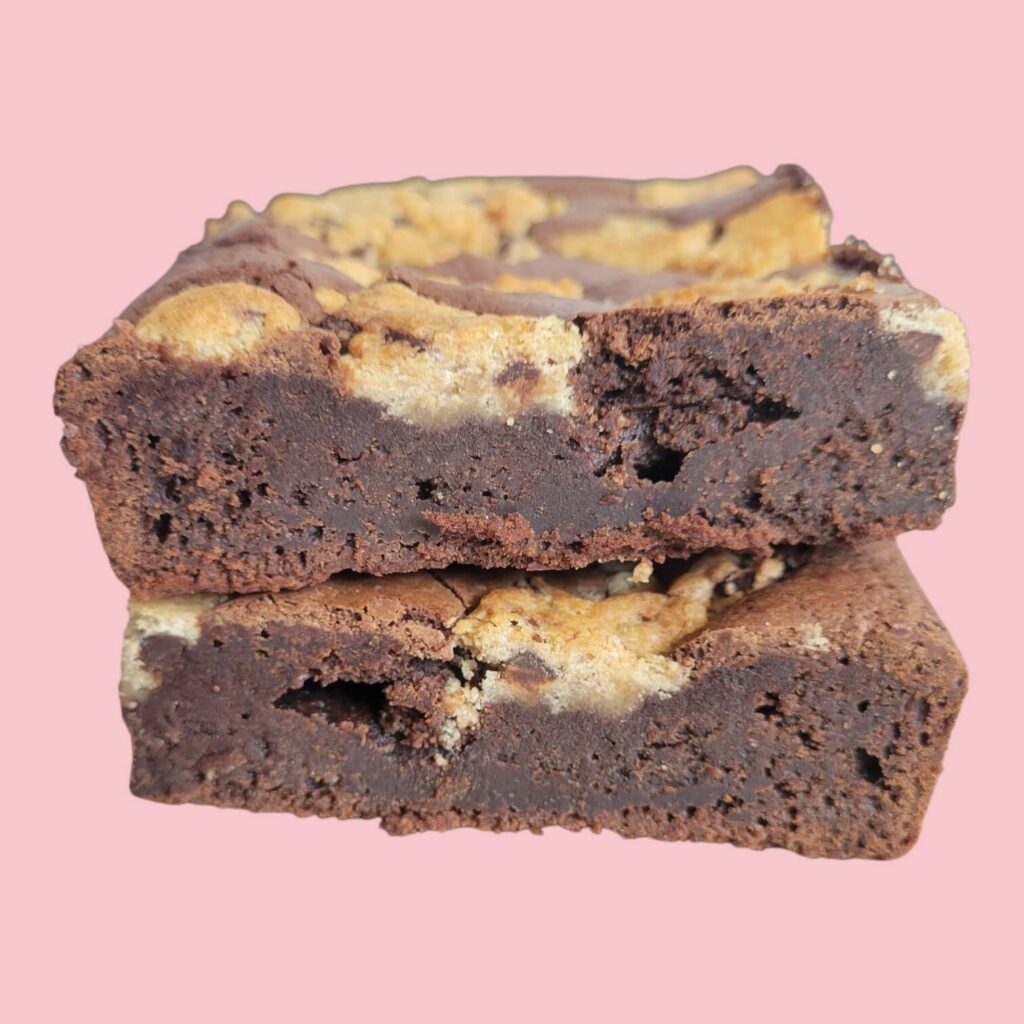 deux brookies empilés