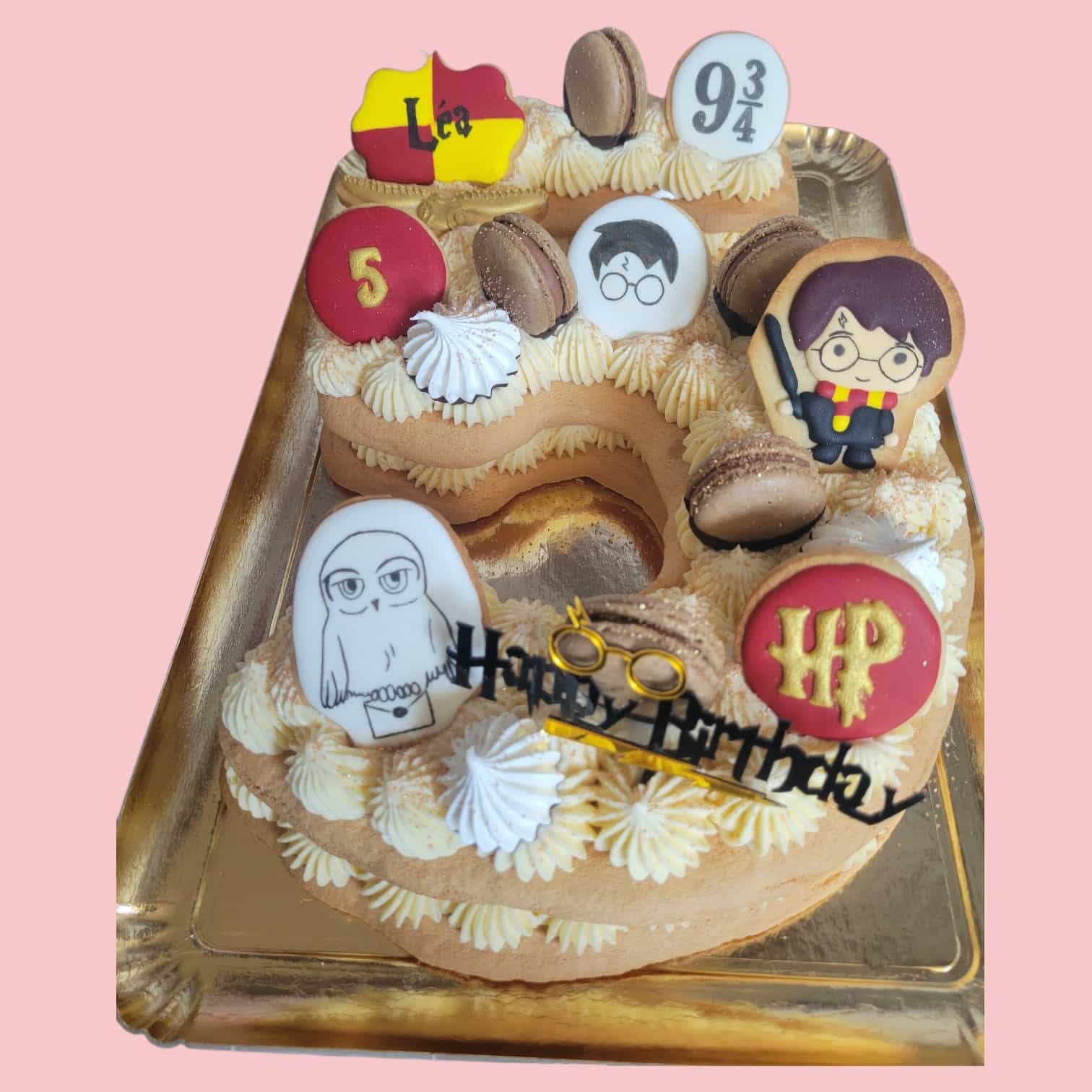 numbercake thème Harry Potter