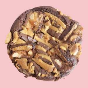 brownies beurre de cacahuètes, snickers