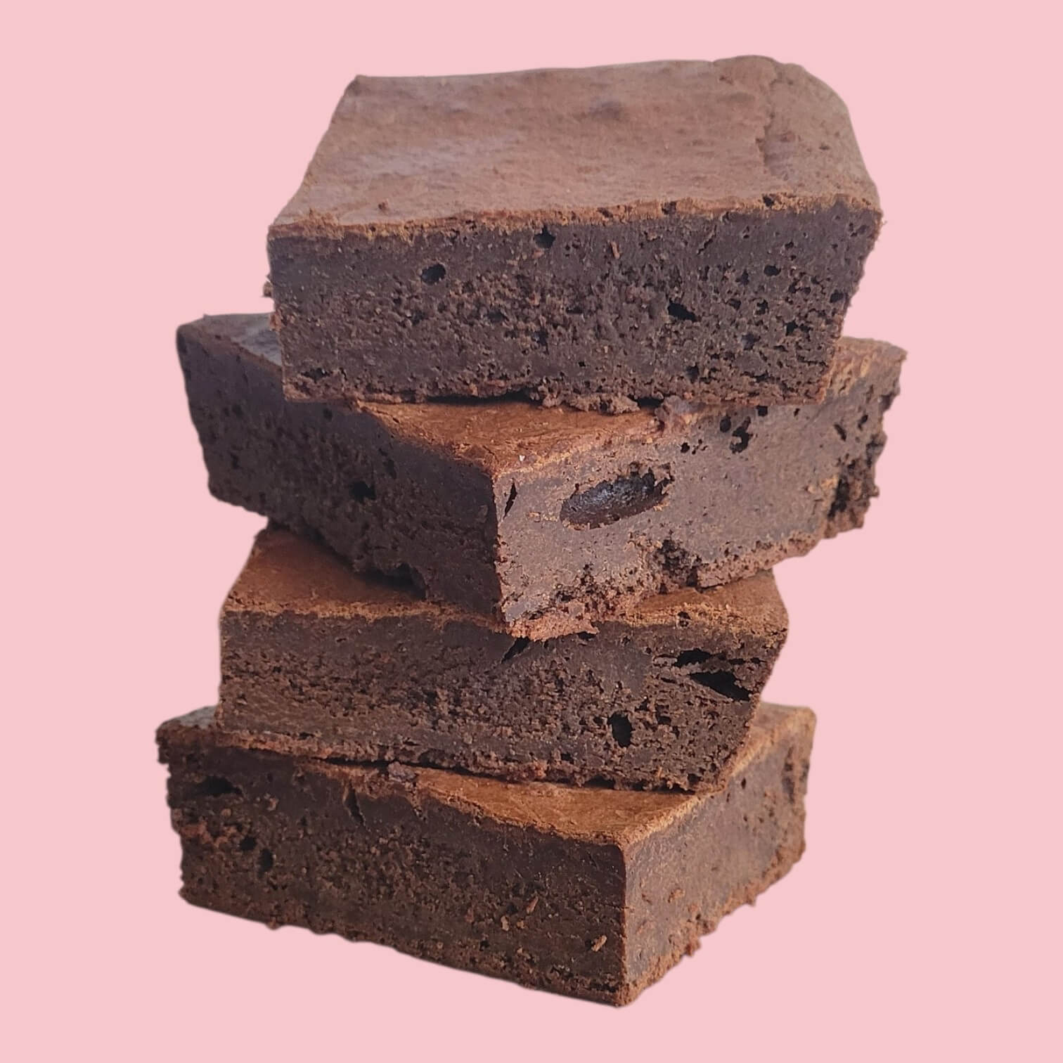 pile de 4 de brownies classique